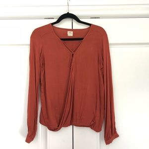O’Neill long sleeve blouse xs